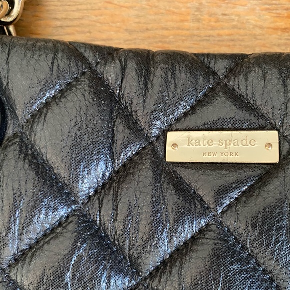 Kate Spade Quilted Black Purse - Picture 2 of 6